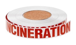 Electron Microscopy Sciences Warning Label Incineration, 1.312 x 9", Quantity: