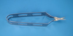 Electron Microscopy Sciences&nbsp;MicroPoint&trade; Uniband LA-4C Scissors, Smooth/Smooth, 125 mm