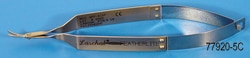Electron Microscopy Sciences&nbsp;MicroPoint&trade; Featherlite MPF-4CFX Scissors, Smooth/Smooth, 125 mm