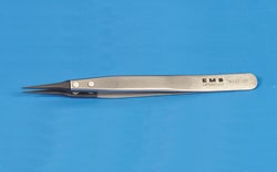 Electron Microscopy Sciences&nbsp;EMS Fiber Tip Tweezers Style 5, Type CF-PA66/CF30, 130 mm