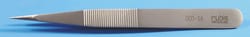 Electron Microscopy Sciences&nbsp;Rubis Standard SA Steel Tweezers Style 00D, 120 mm OAL
