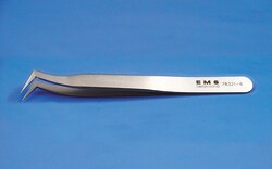 Electron Microscopy Sciences&nbsp;EMS Tweezers Style 6, SA steel, Fine, angled tips Tips