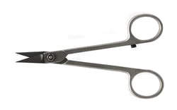 Electron Microscopy Sciences Scissors with ESD Ceramic Tip, Style 450AZ, 115 mm OAL