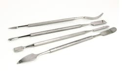Electron Microscopy Sciences Stainless Steel Spatulas Kit include Four Spatulas
