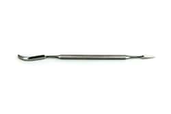 Electron Microscopy Sciences Stainless Steel Spatula with Short Pointed and Long Curved Rounded Tip