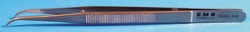 Electron Microscopy Sciences EMS Tweezers Style 646, 6” Curved, Serrated