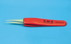 Electron Microscopy Sciences&nbsp;EMS ESD Tweezers Style 00 SA/Dr, SA Steel, 120 mm OAL