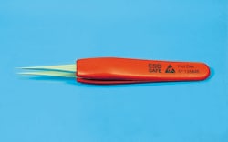 Electron Microscopy Sciences EMS ESD Tweezers Style 3 SA/Dr, SA Steel,