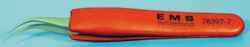 Electron Microscopy Sciences&nbsp;EMS ESD Tweezers Style 7 SA/Dr, SA Steel, 115 mm OAL
