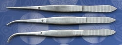 Electron Microscopy Sciences&nbsp;Iris Dressing Forceps Half Curved