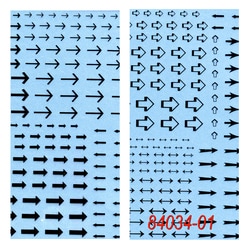 Electron Microscopy Sciences Dry Transfer Sheet Mixed Arrows, Black, Quantity: