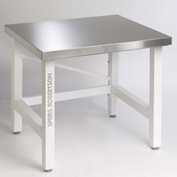 Electron Microscopy Sciences AMT Series Laboratory Side Work Table, 75 x 75 cm, Stainless Steel Surface