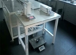 Electron Microscopy Sciences AMT Series Laboratory Side Work Table, 120 x 75 cm, Trespa Surface