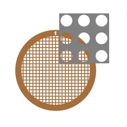 Electron Microscopy Sciences C-Flat™ Holey Carbon Grid CF-2/1-2C-Thick, 200 mesh Cu