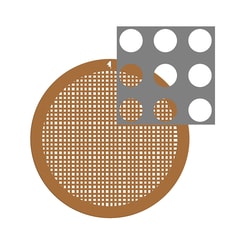 Electron Microscopy Sciences C-Flat™ Holey Carbon Grid CF-2/1-3C, 300 mesh Cu