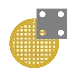 Electron Microscopy Sciences C-Flat™ Holey Carbon Grid CF-2/4-3C, 300 mesh, Gold