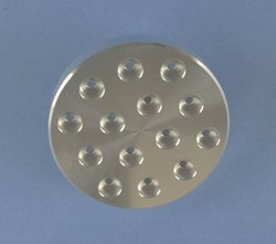 Electron Microscopy Sciences Dual Size SEM Pin Stub Holder, 15 mm