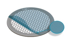 Electron Microscopy Sciences Formvar Support Film 10 nm thick on Thin Bar Hexagonal 600 mesh Nickel Grid