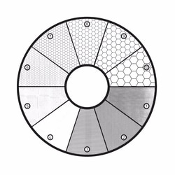 Electron Microscopy Sciences Metallurgical Graticle G46, 19mm, ASTM E19-46 Root 2
