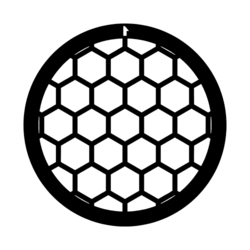 Electron Microscopy Sciences Standard Hexagonal Mesh, Material: Copper. Pitch: 500 µm. Hole: 430 µm. Bar: 70 µm., 100/PK