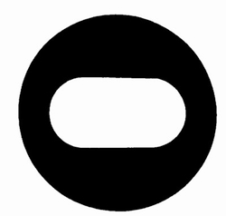 Electron Microscopy Sciences&nbsp;Embra Grid with 2 x 1 mm Slot, Molybdnum