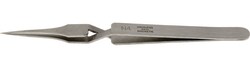 Electron Microscopy Sciences&nbsp;Dumont Tweezers Negative Action Style N4, High Precision, Dumoxel, Polished Finish, 108 mm OAL