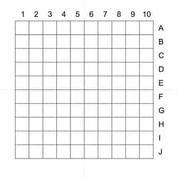 Electron Microscopy Sciences Indexed Grid Graticle NE10A, 19 mm, 5 x 5 mm with 0.5 mm pitch