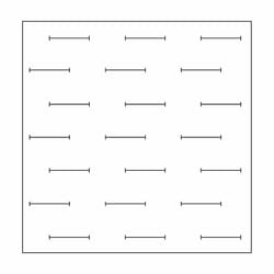 Electron Microscopy Sciences&nbsp;Weibel 2 Graticle NGW2, 19mm