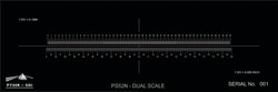 Electron Microscopy Sciences Dual Micrometer Calibration Slide PS52N
