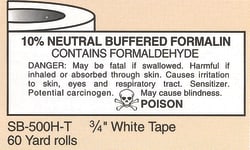 Electron Microscopy Sciences&nbsp;Specialty Warning Label Formalin, Model SB-500, 1