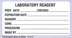 Electron Microscopy Sciences Laboratory Reagent Container Labels Model