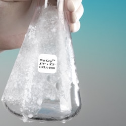 Electron Microscopy Sciences&nbsp;Wet Grip Labels Laser Sheets for 0.5 ml tubes, 24 mm x 13 mm, -80 to 100°C Temperature