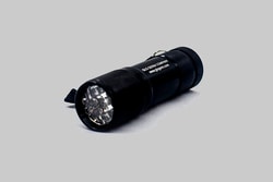 Glo Germ Company UVL 1003 - 9 LED Focused UV Flashlight, 3 AAA batteries