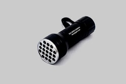 Glo Germ Company UVL 1006 - 21 LED UV Flashlight, 3 AAA batteries included,