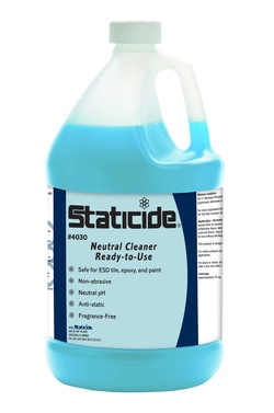 ACL Inc Cleaner, Antistatic Multiple Surfaces 1 Gallon, Quantity: Case