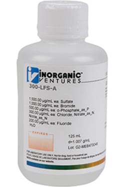 Inorganic Ventures 300.0 LAB FORTIF STD 125mL