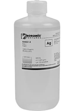 Inorganic Ventures 1000ug mL SILVER 500mL (Inorganic Ventures), Quantity: