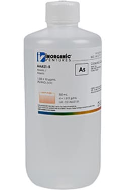 Inorganic Ventures&nbsp;1000µg/mL ARSENIC 500mL