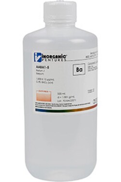 Inorganic Ventures&nbsp;1000µg/mL BARIUM 500mL