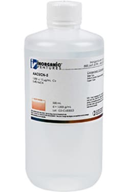 Inorganic Ventures&nbsp;1000µg/mL COPPER NaCN 500mL