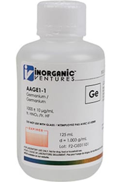 Inorganic Ventures&nbsp;1000µg/mL GERMANIUM 125mL