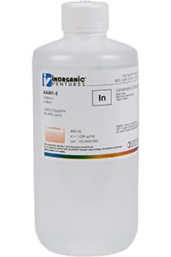 Inorganic Ventures&nbsp;1000µg/mL INDIUM 500mL