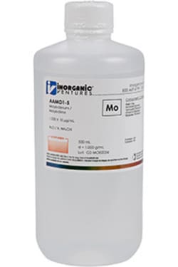 Inorganic Ventures&nbsp;1000µg/mL MOLYBDENUM 500mL