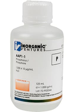 Inorganic Ventures&nbsp;1000µg/mL PHOSPHORUS 125mL