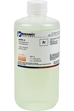 Inorganic Ventures&nbsp;1000µg/mL PRASEODYMIUM 500mL