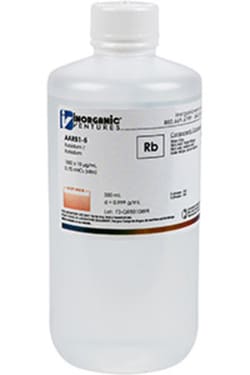 Inorganic Ventures&nbsp;1000µg/mL RUBIDIUM 500mL