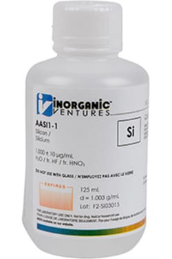 Inorganic Ventures&nbsp;1000µg/mL SILICON 125mL