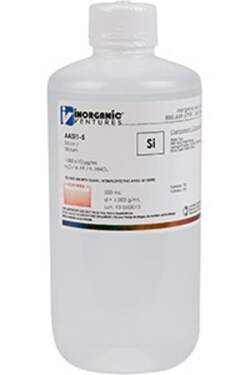 Inorganic Ventures 1000µg/mL SILICON 500mL, Quantity: Each of 1