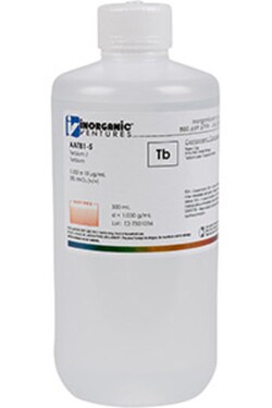 Inorganic Ventures&nbsp;1000µg/mL TERBIUM 500mL