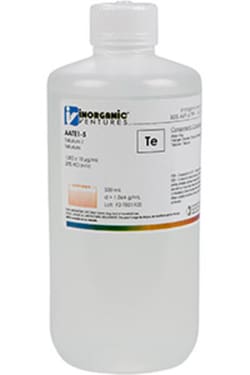Inorganic Ventures&nbsp;1000µg/mL TELLURIUM 500mL